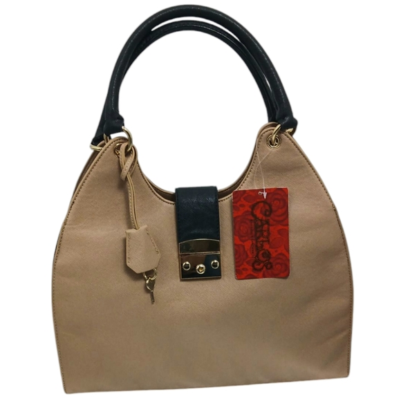 Carlos by Carlos Santana Handbags - Carlos Santana Purse The Luna Tote 2-Tone Shoulder Bag